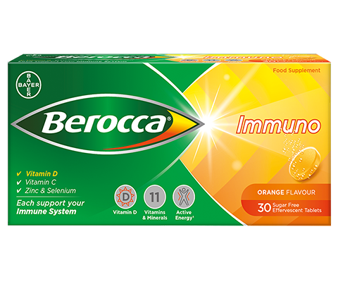 Berocca Immuno Effervescent Tablets